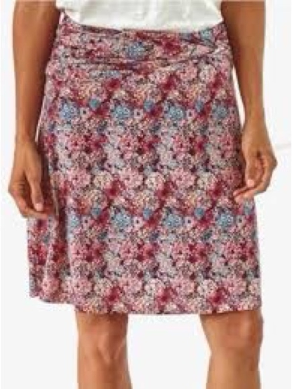 Patagonia Floral A-Line Skirt
